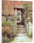 Under the Old Malthouse, Hambledon, Surrey by Helen Allingham