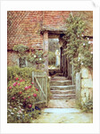Under the Old Malthouse, Hambledon, Surrey by Helen Allingham