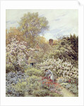 A Garden in Spring by Helen Allingham