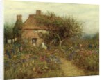 A Cottage near Brook, Witley, Surrey by Helen Allingham