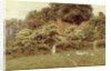 A Cottage at Farringford, Isle of Wight by Helen Allingham