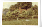 A Cottage at Farringford, Isle of Wight by Helen Allingham