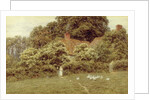 A Cottage at Farringford, Isle of Wight by Helen Allingham