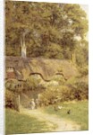 Cottage at Farringford, Isle of Wight by Helen Allingham