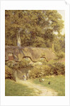 Cottage at Farringford, Isle of Wight by Helen Allingham