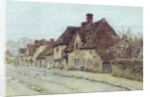 A Village Street, Kent by Helen Allingham