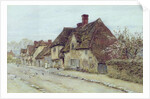 A Village Street, Kent by Helen Allingham