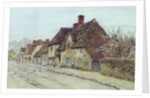 A Village Street, Kent by Helen Allingham