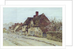 A Village Street, Kent by Helen Allingham