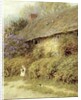 Old Cottage at Freshwater, Isle of Wight by Helen Allingham