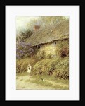 Old Cottage at Freshwater, Isle of Wight by Helen Allingham