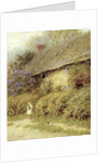 Old Cottage at Freshwater, Isle of Wight by Helen Allingham