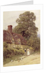 Old Post Office, Brook, near Witley, Surrey by Helen Allingham