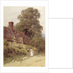 Old Post Office, Brook, near Witley, Surrey by Helen Allingham