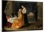 Lady at her Toilet, c.1650-60 by Netherlandish School