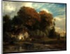 Caretaker's Cottage in the Forest of Compiegne, 1826 by Paul Huet