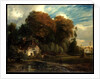 Caretaker's Cottage in the Forest of Compiegne, 1826 by Paul Huet