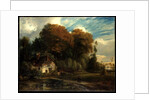 Caretaker's Cottage in the Forest of Compiegne, 1826 by Paul Huet
