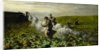 The Pumpkin Harvest, 1897 by Giovanni Segantini