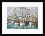 Blessing of the Tuna Fleet at Groix, 1923 by Paul Signac