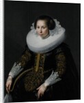 Portrait of Catharina van Voorst, 1628 by Paulus Moreelse