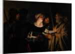 The Denial of St. Peter, c.1623 by Gerrit van Honthorst