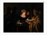 The Denial of St. Peter, c.1623 by Gerrit van Honthorst