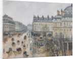 Place du Théâtre Français, Paris: Rain, 1898 by Camille Pissarro