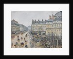 Place du Théâtre Français, Paris: Rain, 1898 by Camille Pissarro
