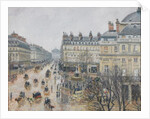 Place du Théâtre Français, Paris: Rain, 1898 by Camille Pissarro