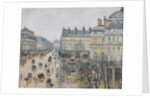 Place du Théâtre Français, Paris: Rain, 1898 by Camille Pissarro