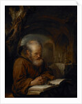 A Hermit Praying, 1670 by Gerrit or Gerard Dou
