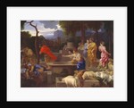Moses Defending the Daughters of Jethro by Sebastien Bourdon