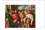 Christ and the Woman Taken in Adultery, c.1540 by (1528-88) Veronese