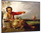 Shepherd Boy Pointing at Tobias and the Angel, c.1625-30 by Abraham Bloemaert