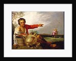 Shepherd Boy Pointing at Tobias and the Angel, c.1625-30 by Abraham Bloemaert