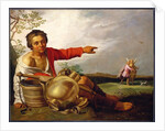 Shepherd Boy Pointing at Tobias and the Angel, c.1625-30 by Abraham Bloemaert