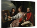 Portrait Group of the Drummond Family, Peter Auriol Drummond, Mary Bridget Milnes Drummond ), and George William Drummond, 1776 by Benjamin West