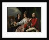 Portrait Group of the Drummond Family, Peter Auriol Drummond, Mary Bridget Milnes Drummond ), and George William Drummond, 1776 by Benjamin West