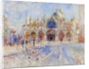 The Piazza San Marco, Venice, 1881 by Pierre Auguste Renoir