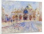 The Piazza San Marco, Venice, 1881 by Pierre Auguste Renoir
