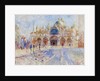 The Piazza San Marco, Venice, 1881 by Pierre Auguste Renoir