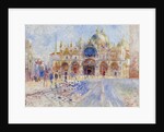 The Piazza San Marco, Venice, 1881 by Pierre Auguste Renoir