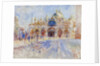 The Piazza San Marco, Venice, 1881 by Pierre Auguste Renoir