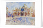 The Piazza San Marco, Venice, 1881 by Pierre Auguste Renoir