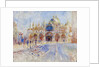 The Piazza San Marco, Venice, 1881 by Pierre Auguste Renoir