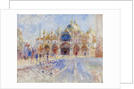 The Piazza San Marco, Venice, 1881 by Pierre Auguste Renoir