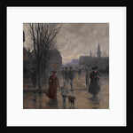 Rainy Evening on Hennepin Avenue, c.1902 by Robert Koehler