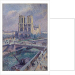 Notre Dame, 1899 by Maximilien Luce