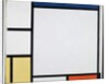 Composition with Blue, Red, Yellow and Black, 1922 by Piet Mondrian